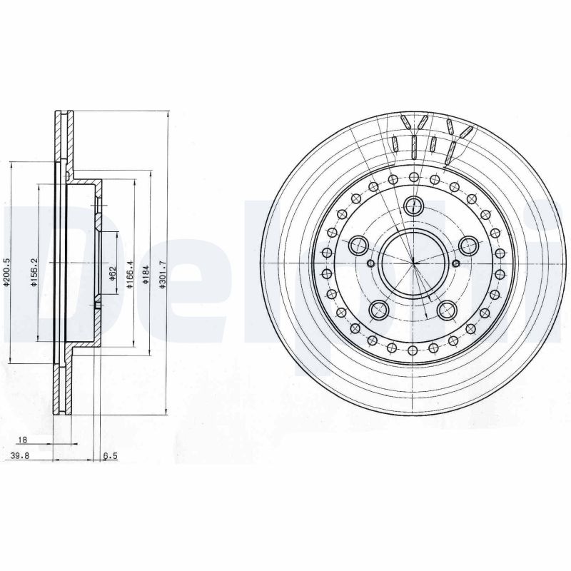 Discofreno - BG3536 DELPHI