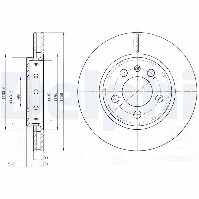 Discofreno - BG3611 DELPHI