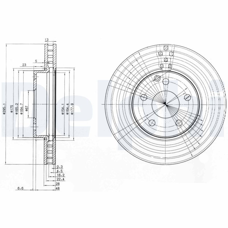 Discofreno - BG3755C DELPHI