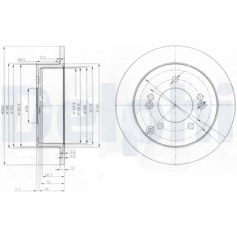 Discofreno - BG3799 DELPHI