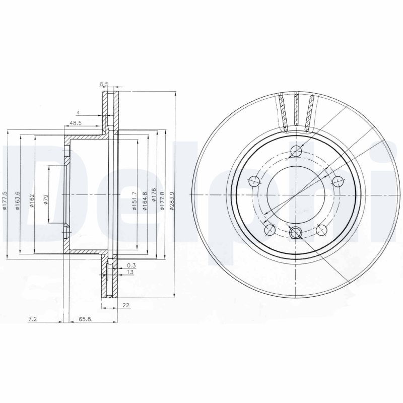 Discofreno - BG3899C DELPHI