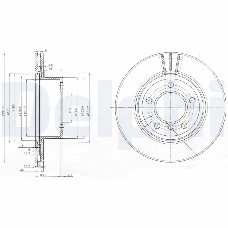 Discofreno - BG3900C DELPHI
