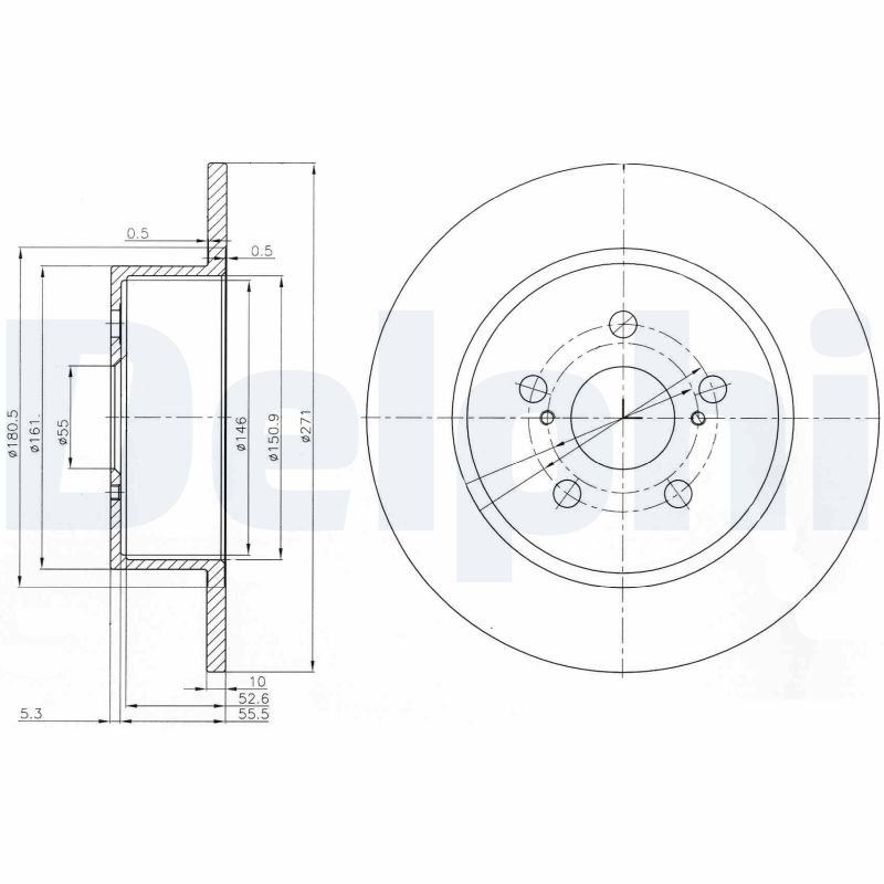 Discofreno - BG3922 DELPHI