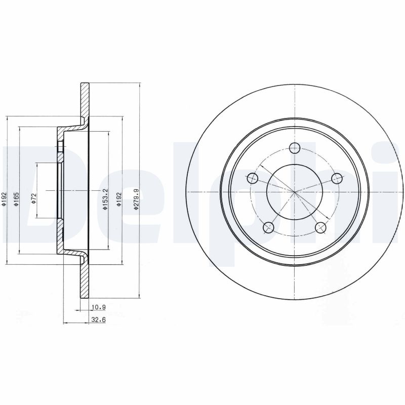 Discofreno - BG3930 DELPHI