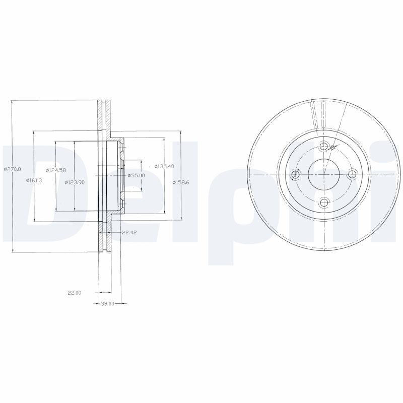 Discofreno - BG3966 DELPHI