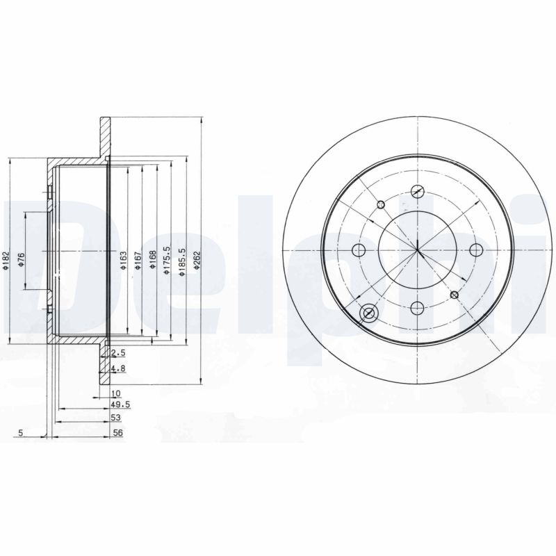 Discofreno - BG4010 DELPHI