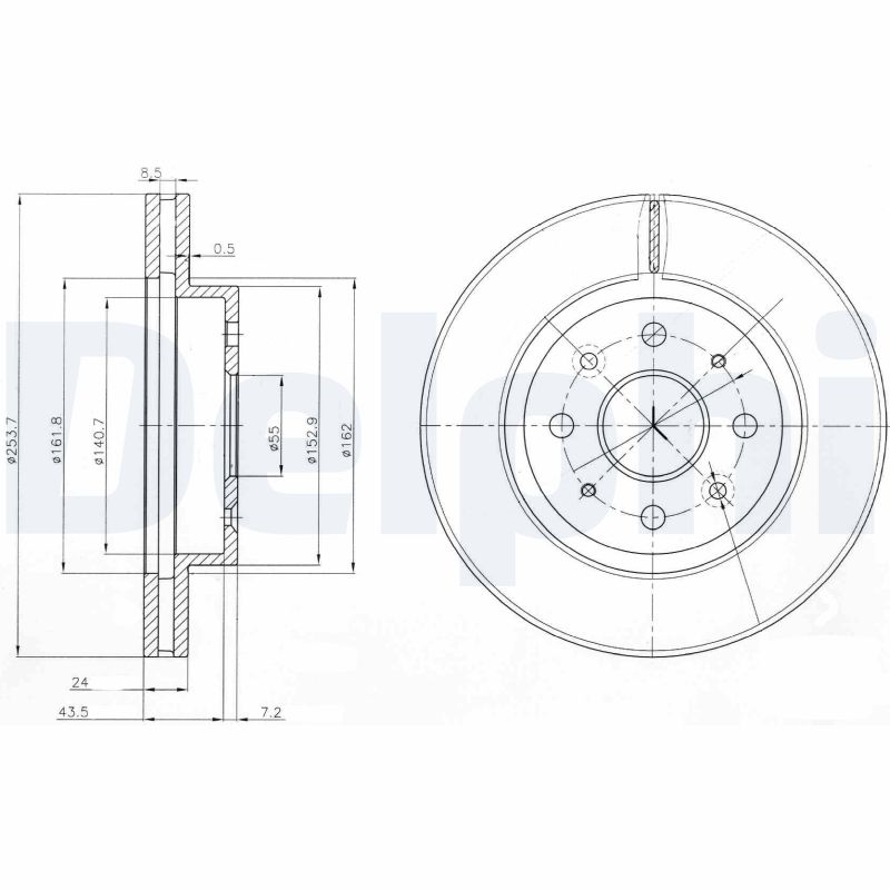 Discofreno - BG4019 DELPHI