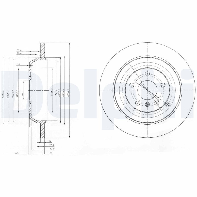 Discofreno - BG4031 DELPHI