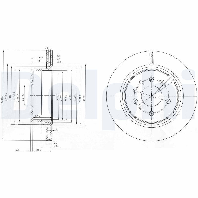 Discofreno - BG4043 DELPHI