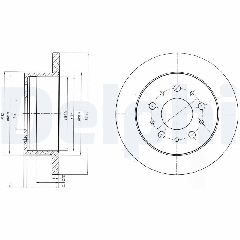 Discofreno - BG4061 DELPHI