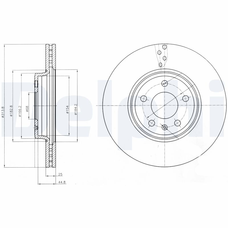 Discofreno - BG4079C DELPHI