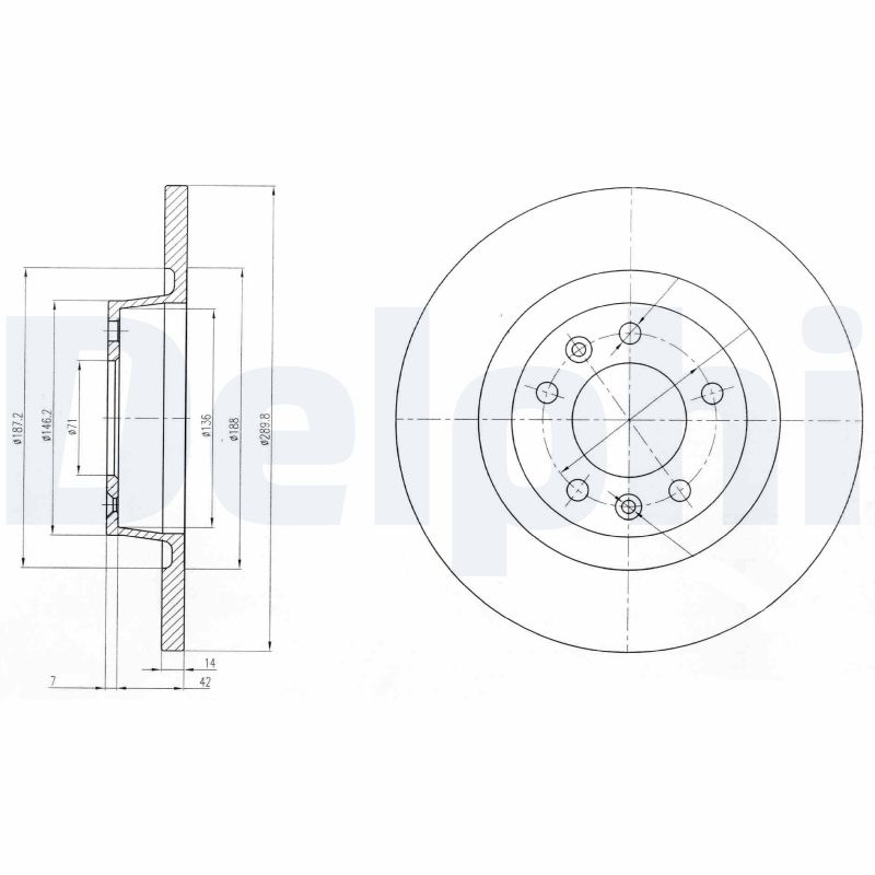Discofreno - BG4085 DELPHI