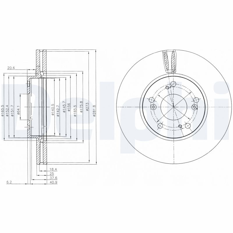 Discofreno - BG4119 DELPHI