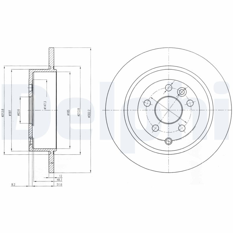 Discofreno - BG4124C DELPHI