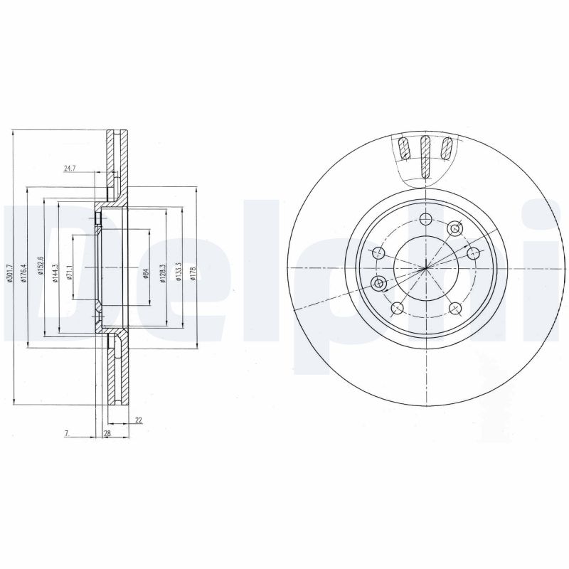 Discofreno - BG4150 DELPHI