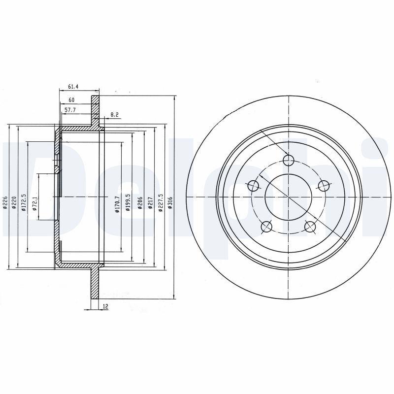 Discofreno - BG4159 DELPHI