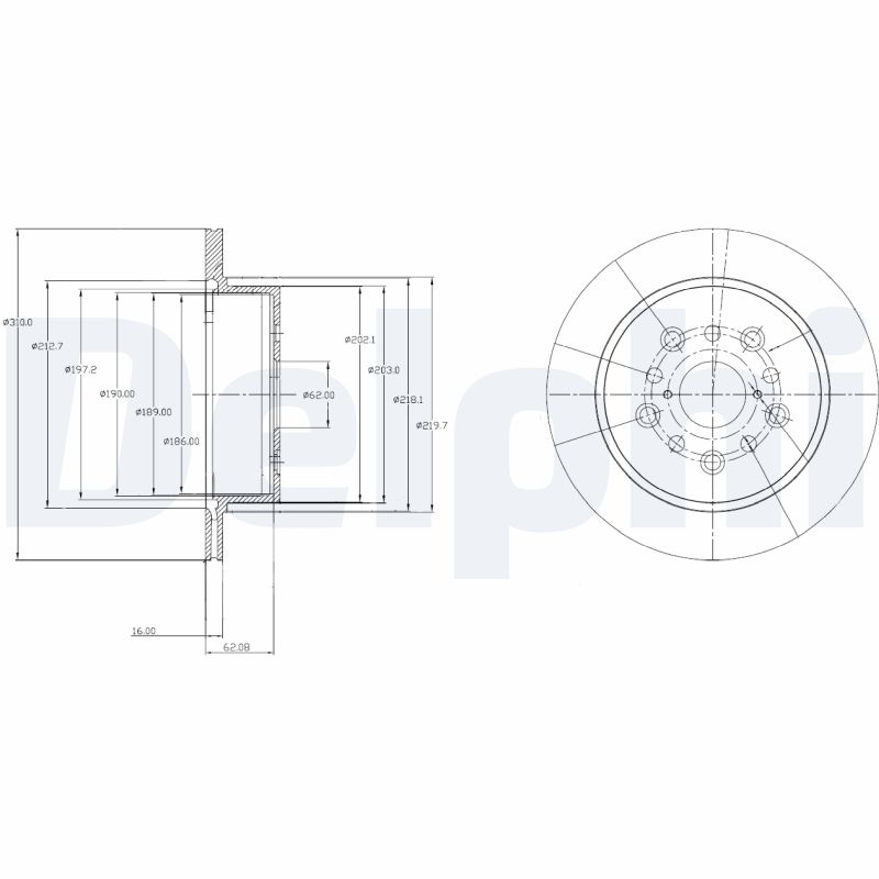 Discofreno - BG4216 DELPHI