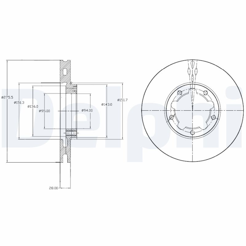 Discofreno - BG4217 DELPHI