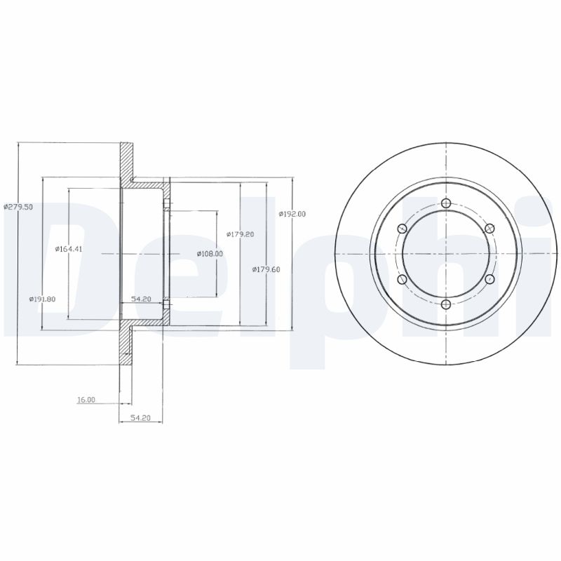 Discofreno - BG4218 DELPHI