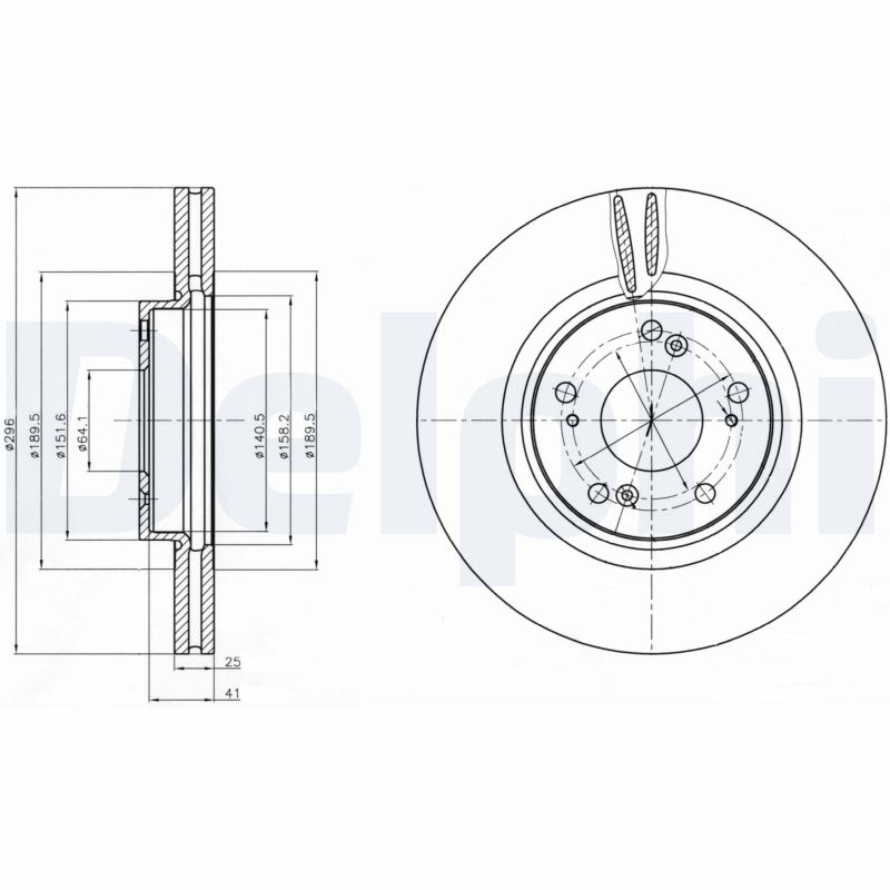 Discofreno - BG4224 DELPHI
