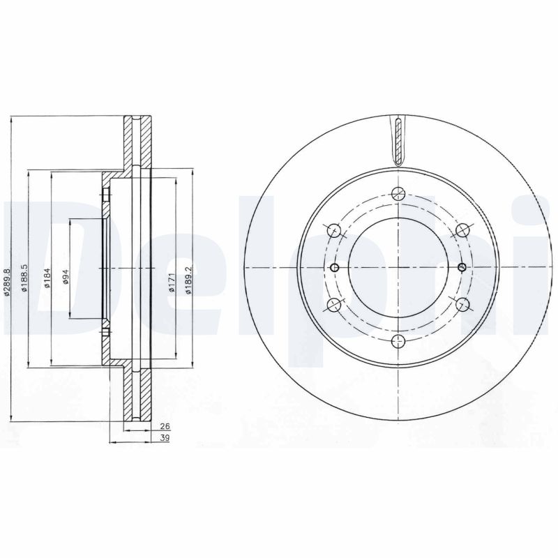 Discofreno - BG4229 DELPHI