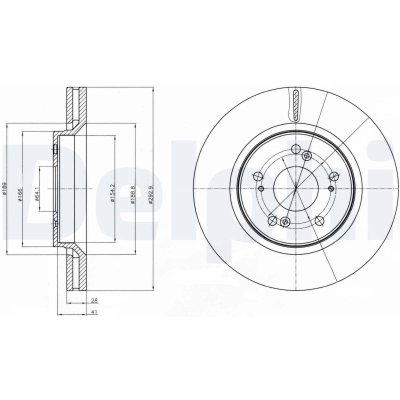 Discofreno - BG4250C DELPHI