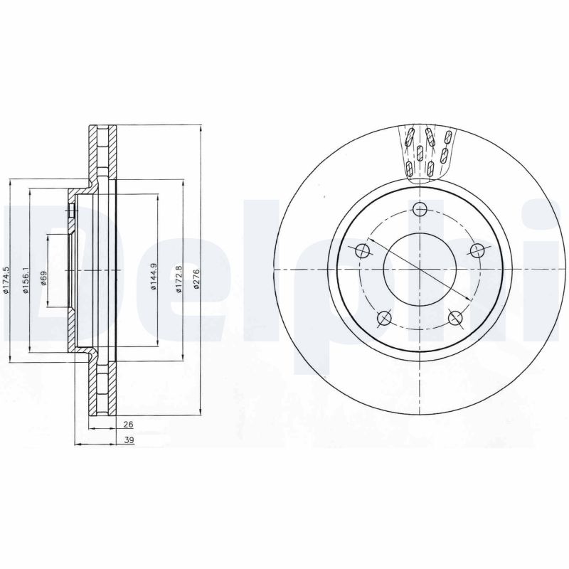Discofreno - BG4258 DELPHI