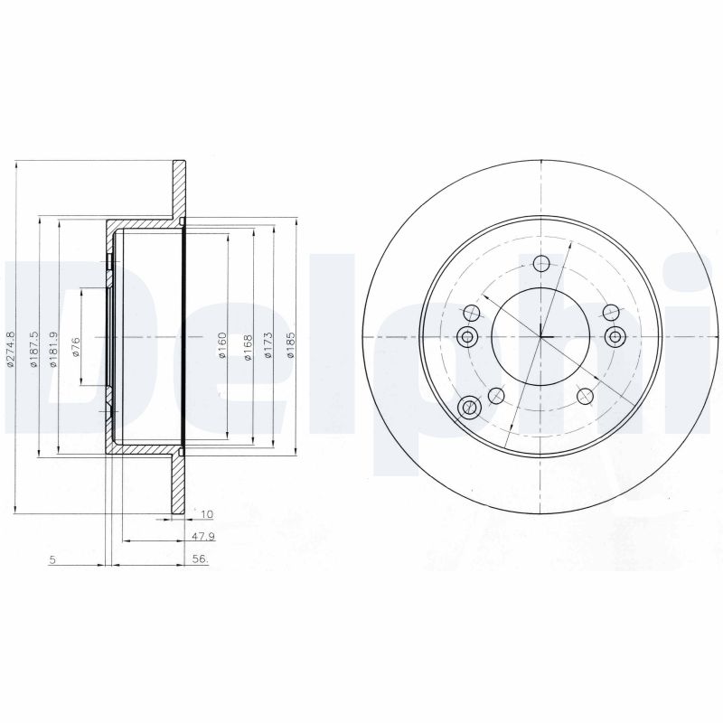 Discofreno - BG4260 DELPHI
