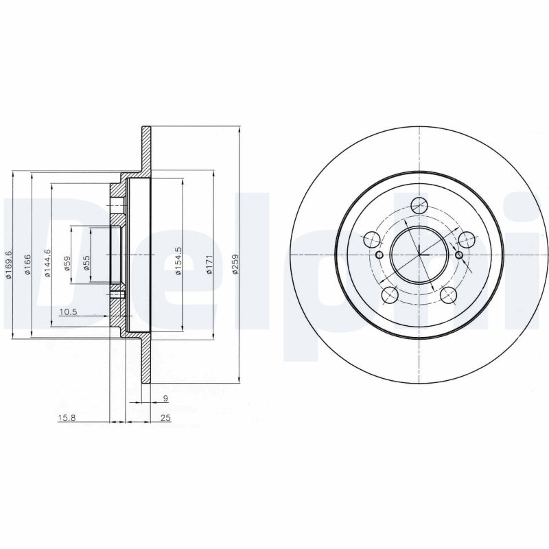 Discofreno - BG4272 DELPHI