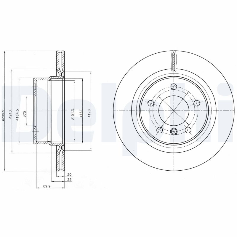 Discofreno - BG4293C DELPHI