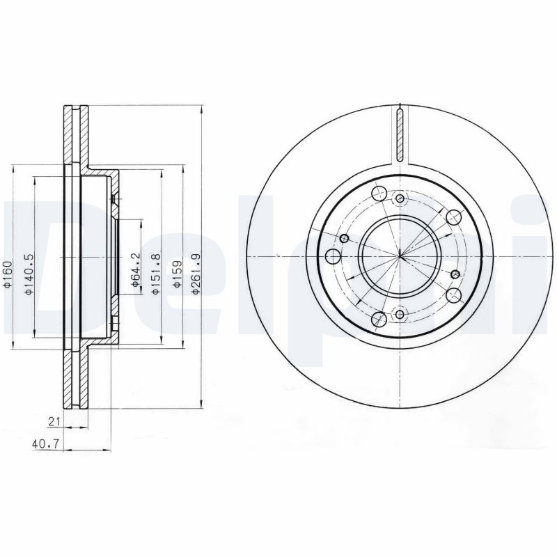 Discofreno - BG4294 DELPHI