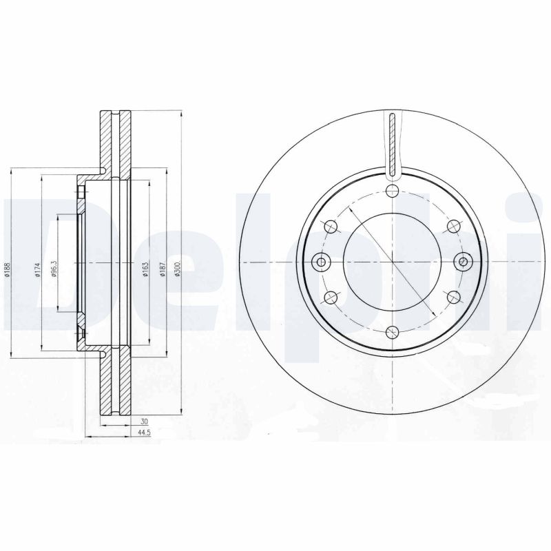 Discofreno - BG4296 DELPHI