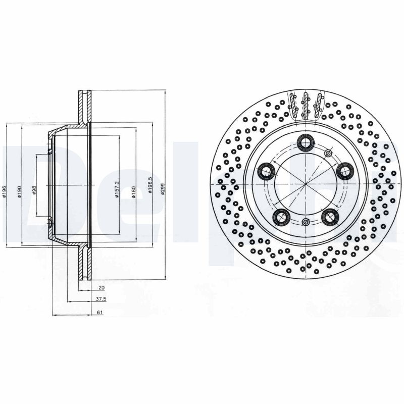 Discofreno - BG4302C DELPHI