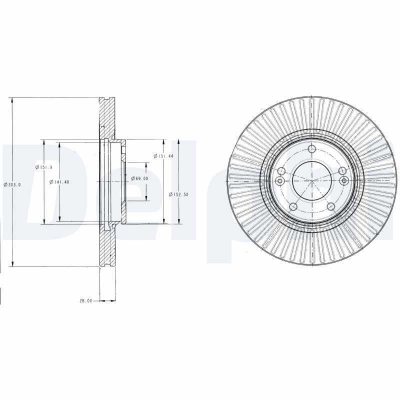 Discofreno - BG4309 DELPHI