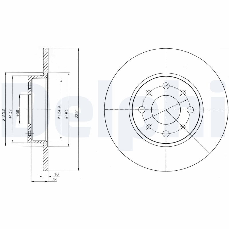 Discofreno - BG4312 DELPHI