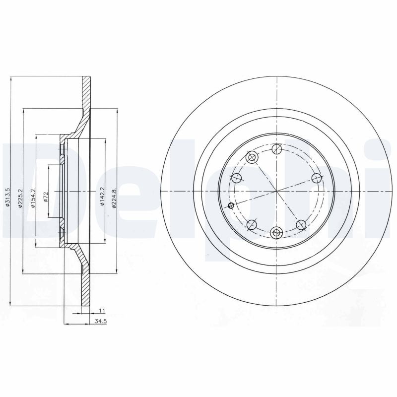 Discofreno - BG4318 DELPHI