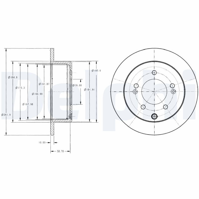 Discofreno - BG4327 DELPHI