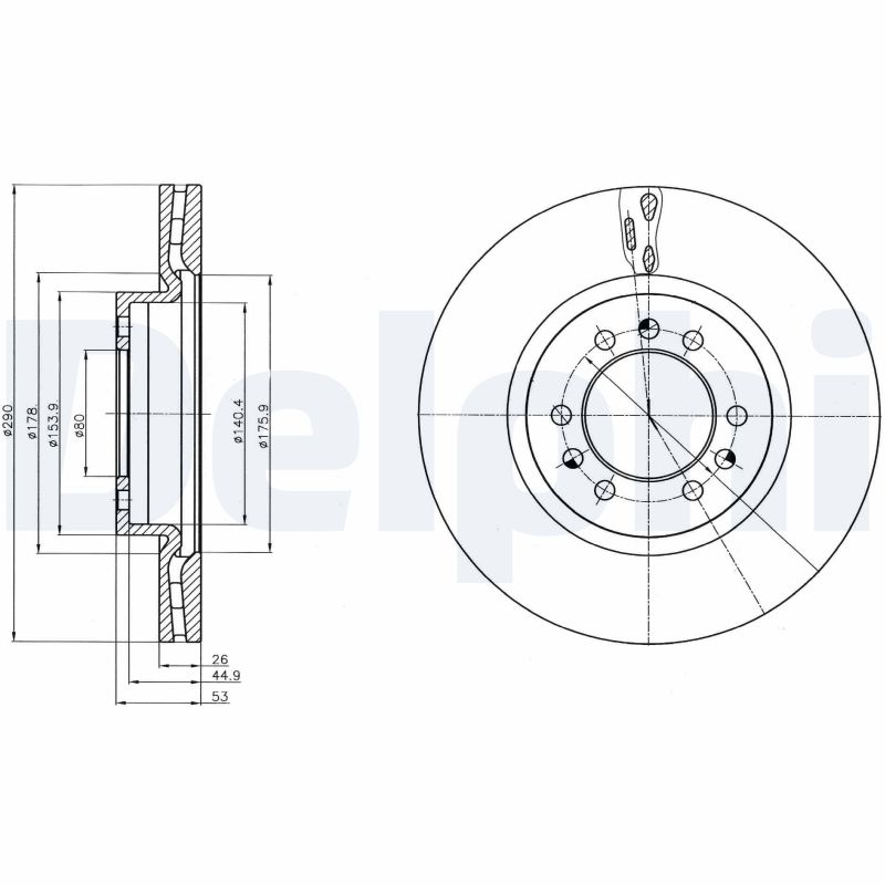 Discofreno - BG4339 DELPHI