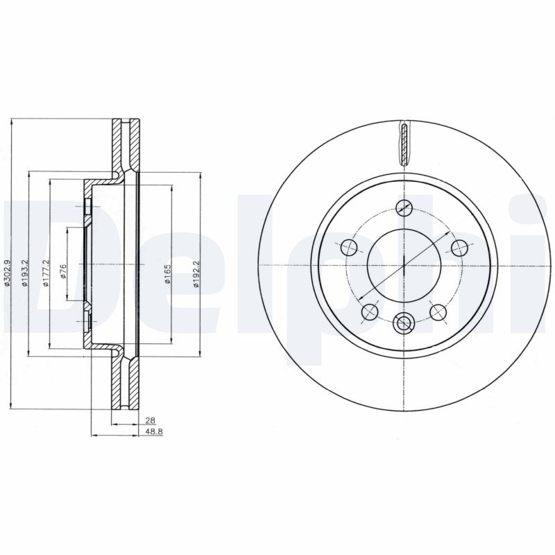 Discofreno - BG4343C DELPHI