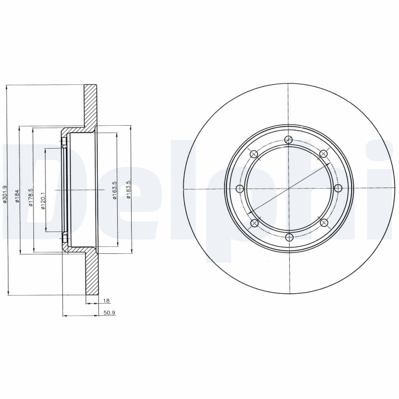 Discofreno - BG4344 DELPHI