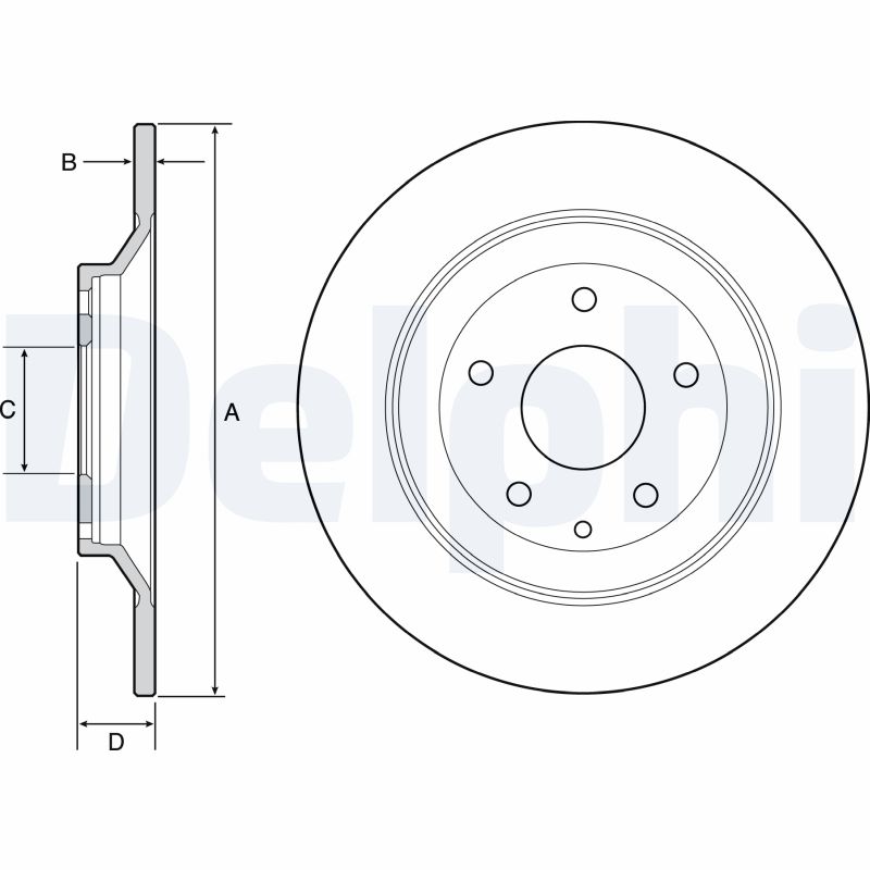Discofreno - BG4567C DELPHI
