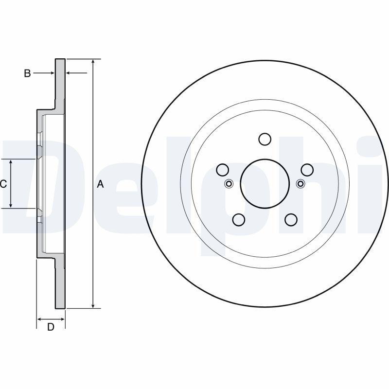 Discofreno - BG4650C DELPHI