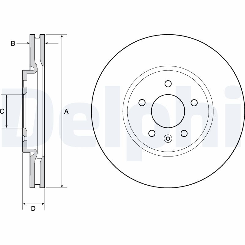 Discofreno - BG4672C DELPHI