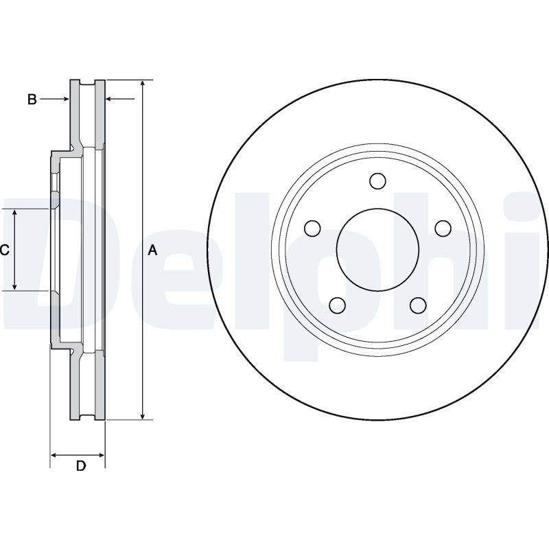 Discofreno - BG4678C DELPHI