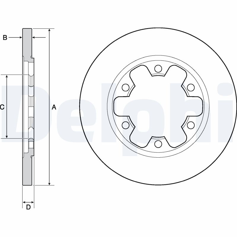 Discofreno - BG4680C DELPHI