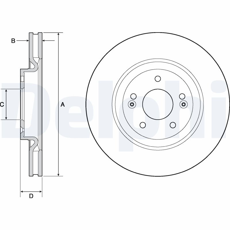 Discofreno - BG4683C DELPHI