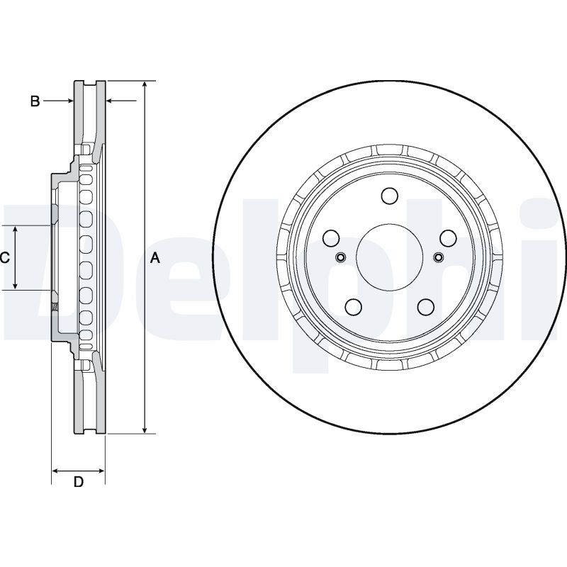 Discofreno - BG4691C DELPHI
