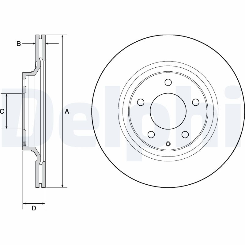 Discofreno - BG4693C DELPHI
