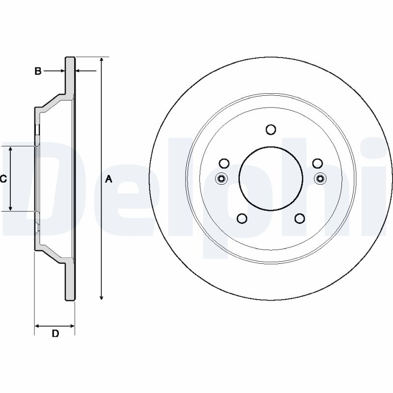 Discofreno - BG4708C DELPHI
