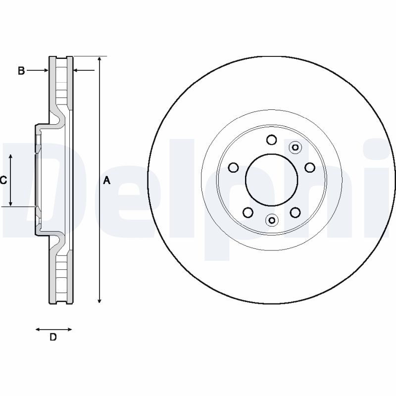 Discofreno - BG4716C DELPHI